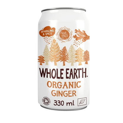 Pack x6 Refrigerante de Gengibre Whole Earth 330ml