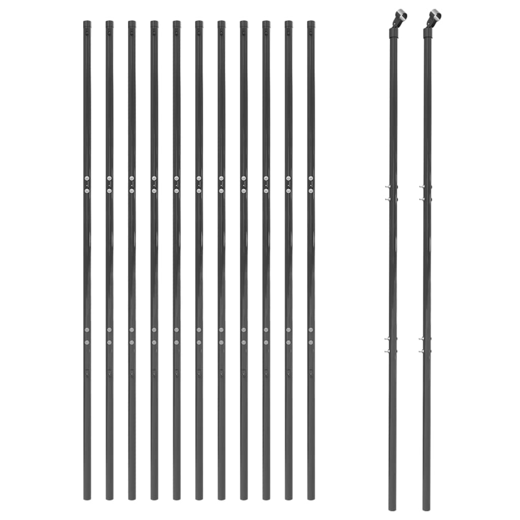 Cerca De Alambre Gris Antracita 1,8x25 M / Vetonek_1
