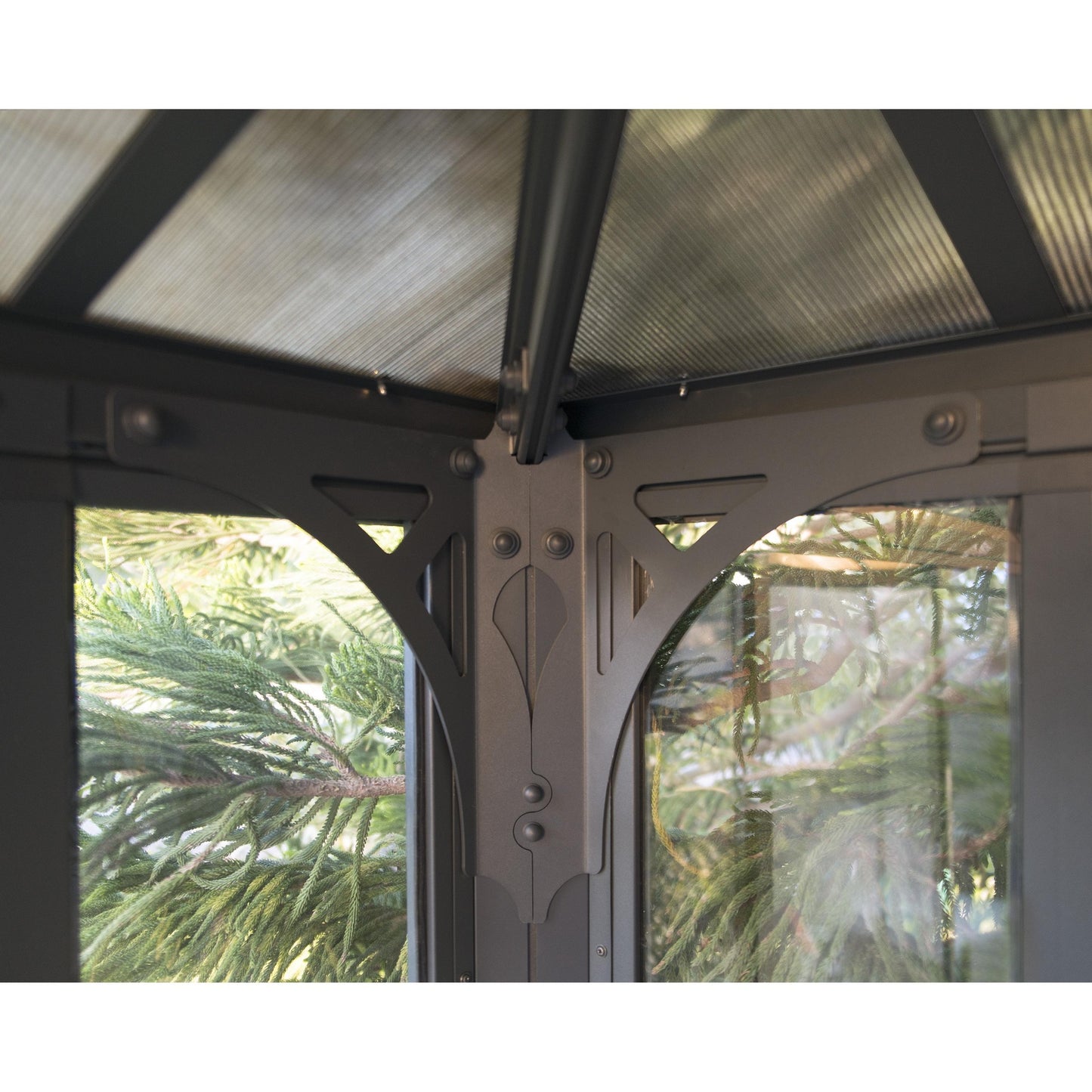 Gazebo fechado Ledro, 430x295 cm, Canopia, da Palram 