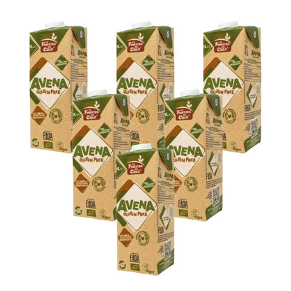 Pack 6 x Bebida de Aveia Sem Glúten La Finestra Sul Cielo 1 L