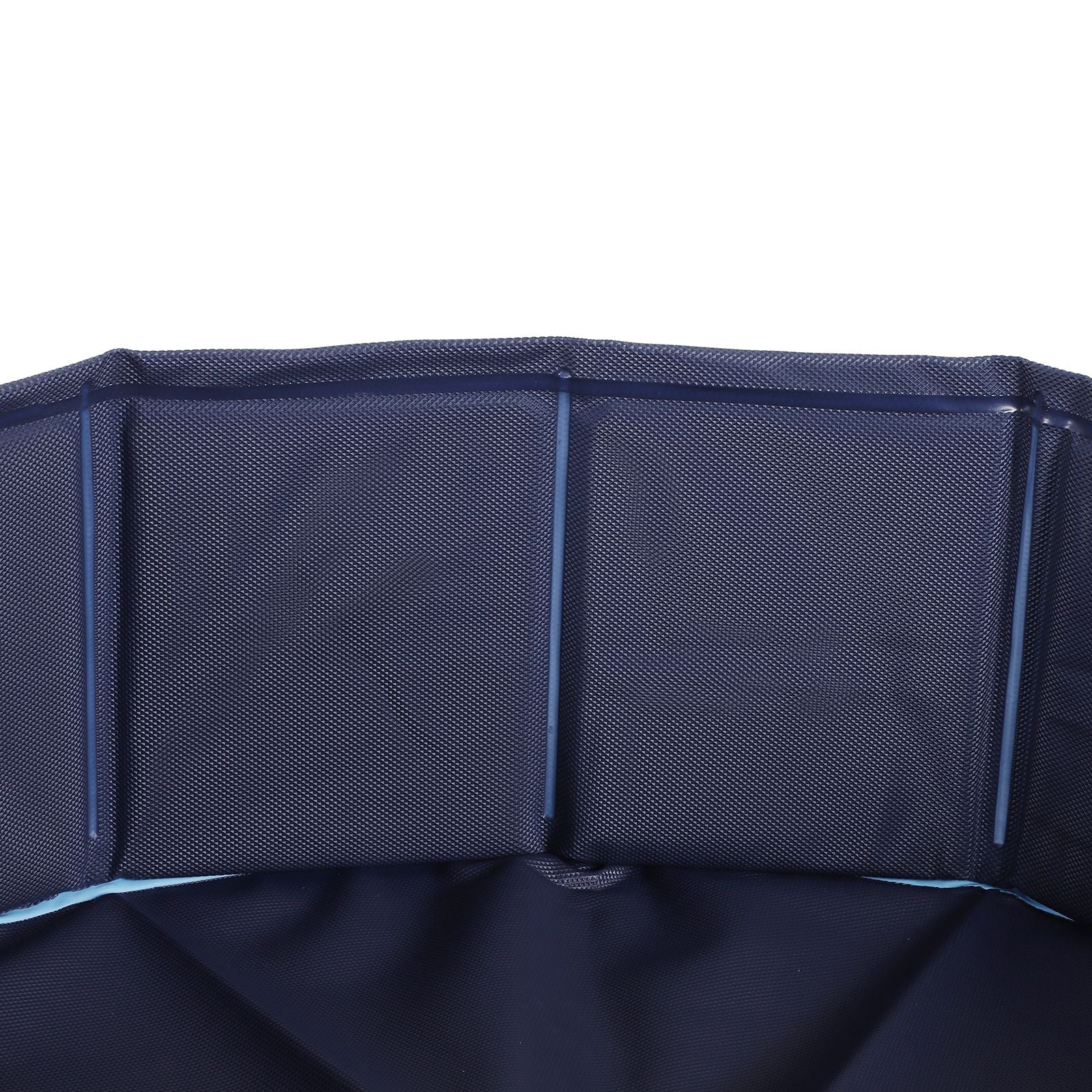 Pawhut Piscina Plegable Para Perros Gatos Bañera Portátil Antideslizante Ø80x20_4
