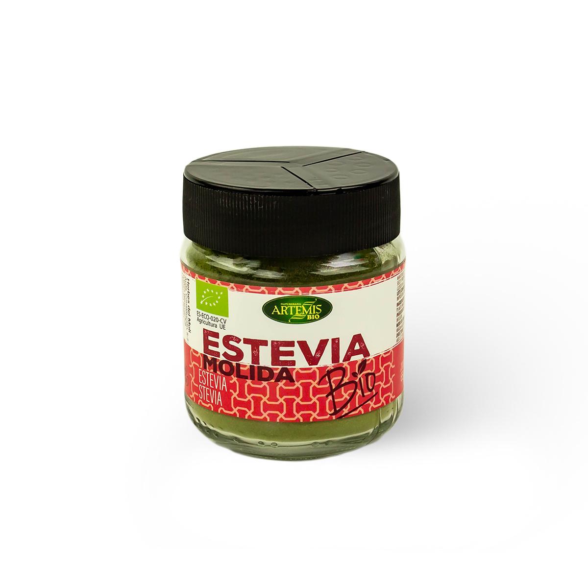 Stevia moída para infusão Artemis Bio 65g