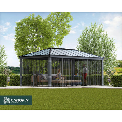 Conjunto mosquiteiro para gazebo Dallas 360x611 cm 