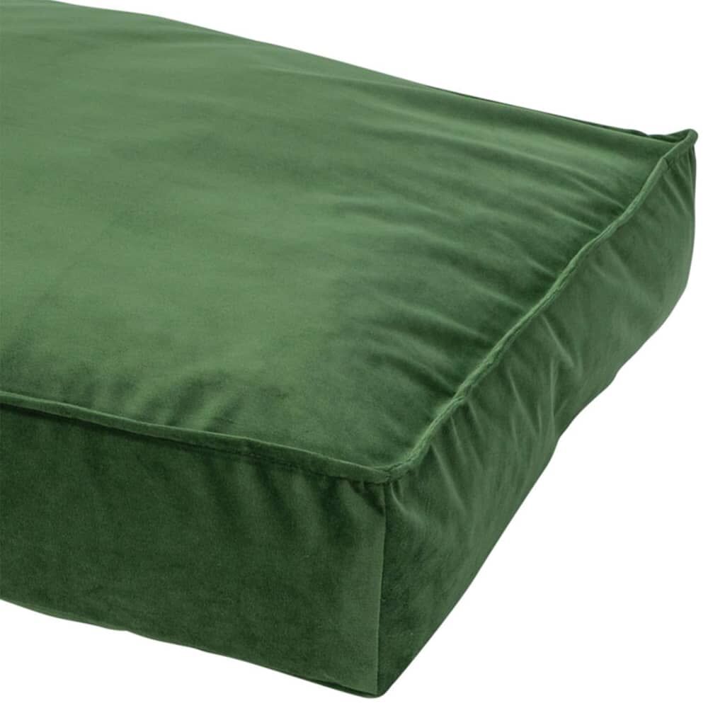 Madison Cojín Para Perros Velvet Verde 100x70x15 Cm_2