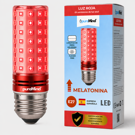 Bombilla De Luz Roja Standard E27_0