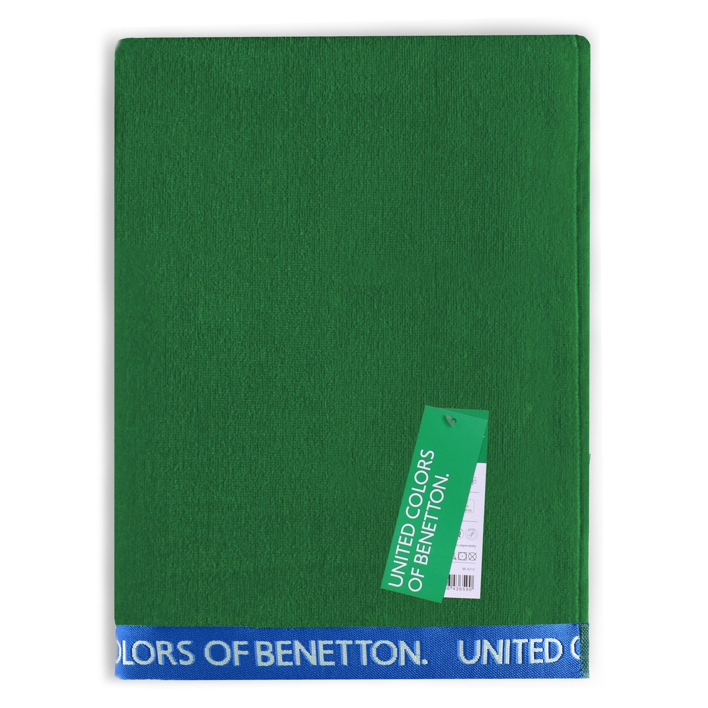 Toalla De Playa 90x160cm 380gsm Velour 100%algodon Verde Casa Benetton_5
