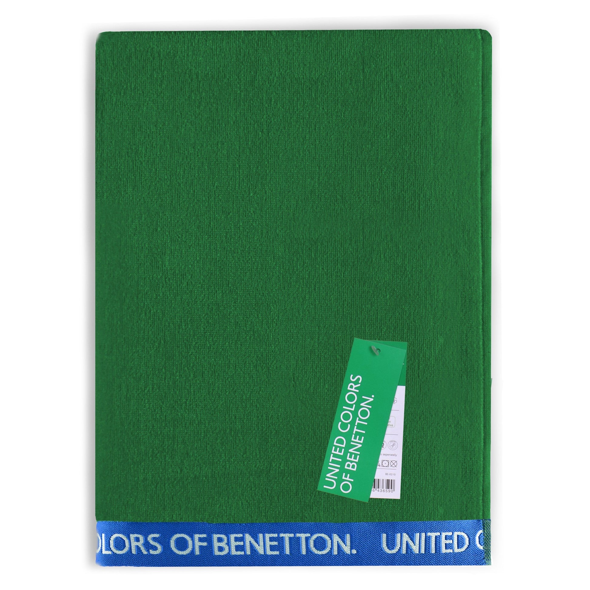 Toalla De Playa 90x160cm 380gsm Velour 100%algodon Verde Casa Benetton_5