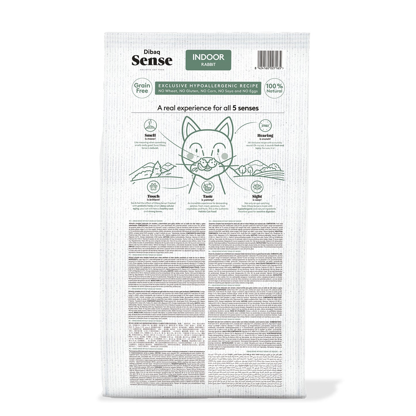Dibaq Sense Grain Free Cat Indoor_1