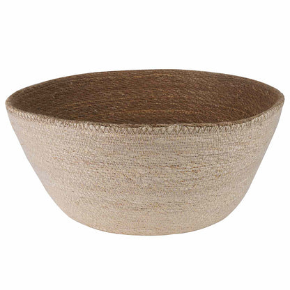 Maceta Con Asas 2 Uds. Blanco Ø 32 X 32 Cm 100% Hierba Marina_2