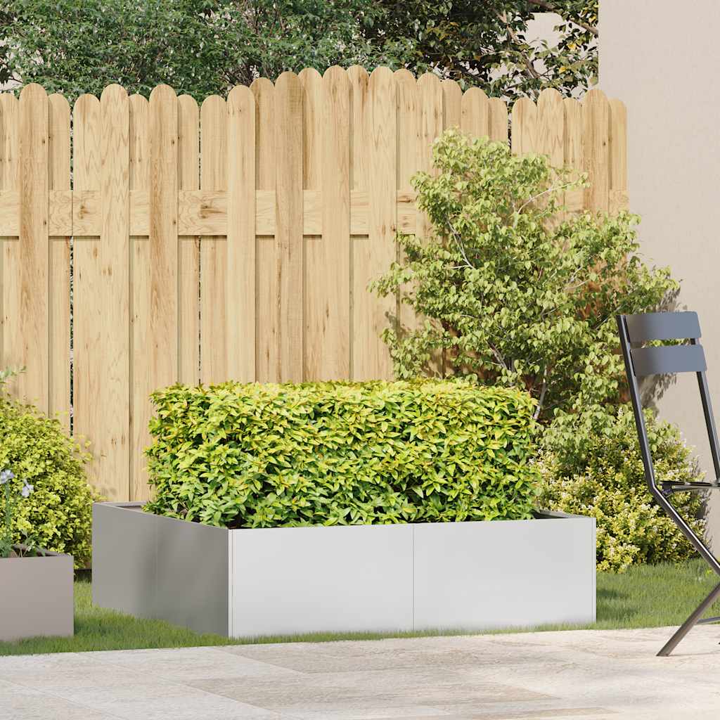Jardinera 100x100x30 Cm Acero Inoxidable_2