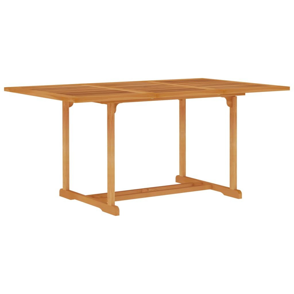 Vidaxl Juego De Comedor De Jardín 7 Piezas Madera Maciza De Teca_3