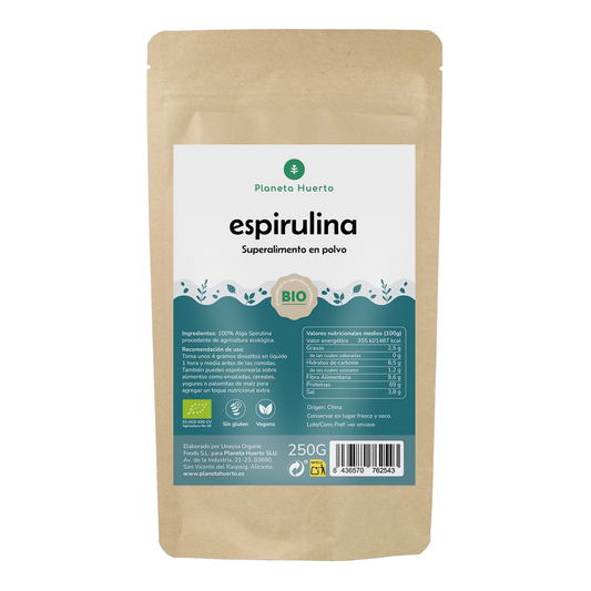 Spirulina em pó ECO Planeta Huerto 200 gr