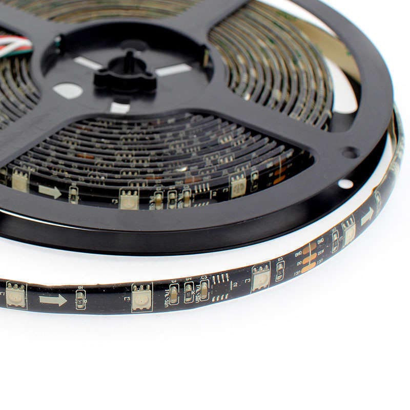 Tira Led Ic Digital 2811, Rgbx, Dc12v, 5m, (30 Led/m) Ip20, Rgb_2