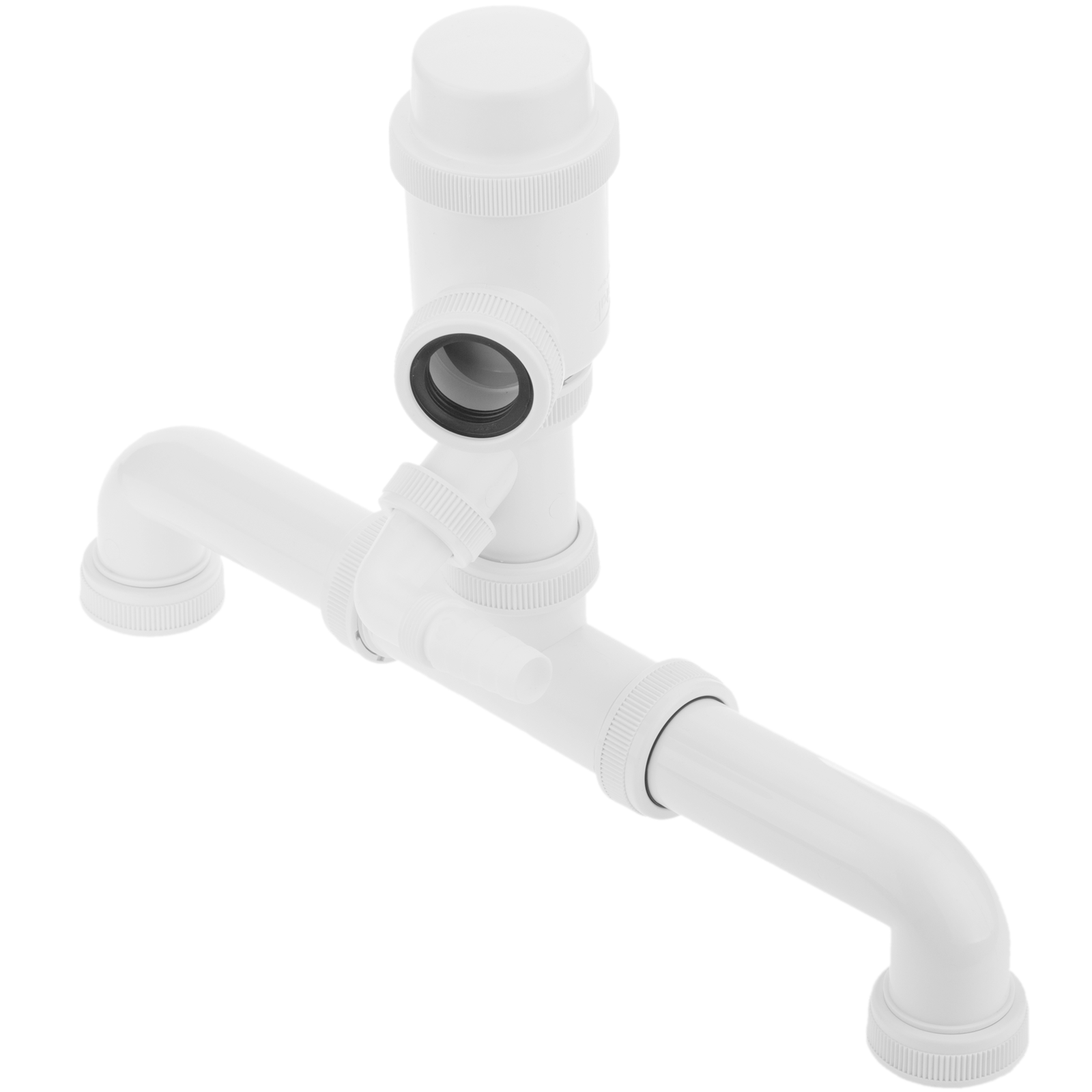 Kit De Sifón De Botella Con Tubos Ajustables De 11/2 Y Toma De Lavavajillas_4