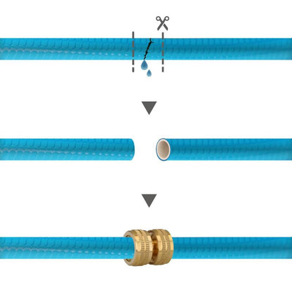 Reparador Laton Para Mangueras 3/4, Blister 1 Pieza