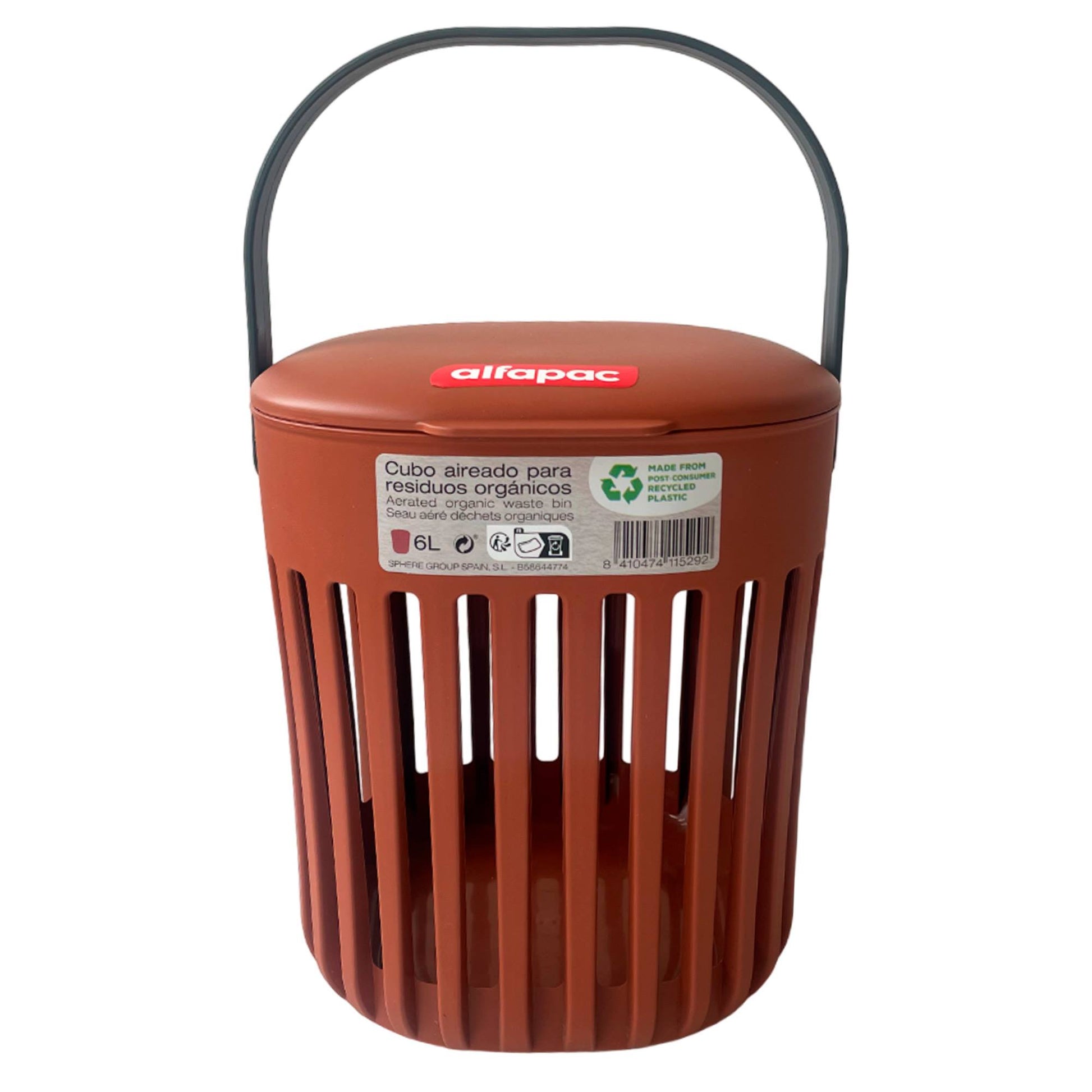 Cubo Orgánico De 6l Sin Olor Y Antimoho