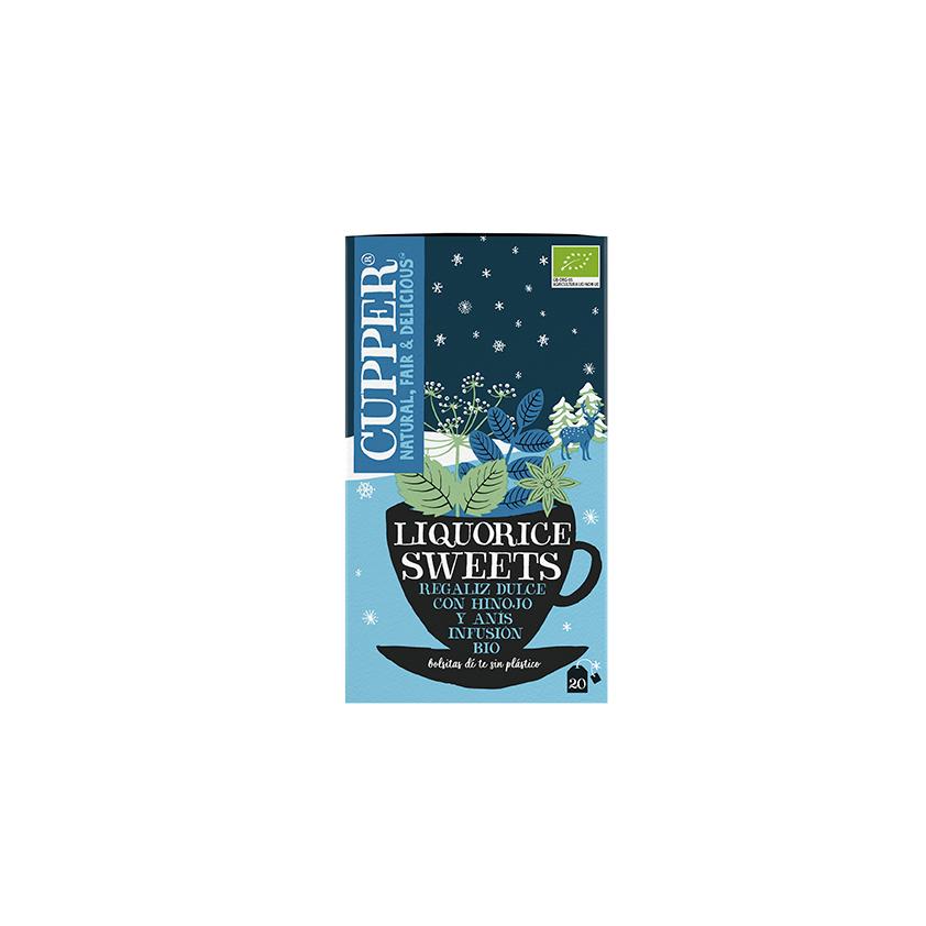 Infusão de alcaçuz de inverno Bio Cupper 20 saquetas