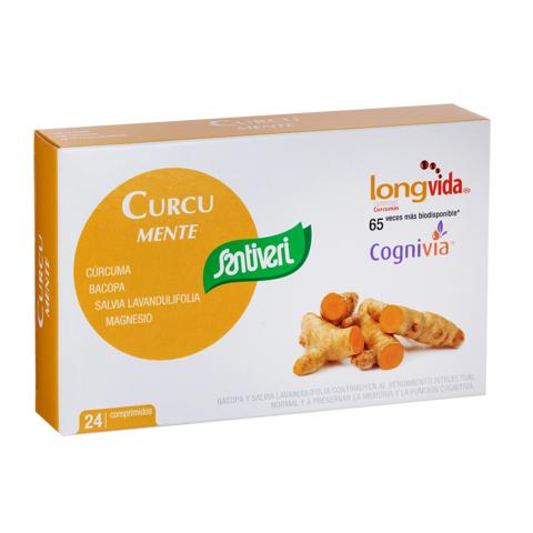 Curcu Mente Santiveri 24 comprimidos