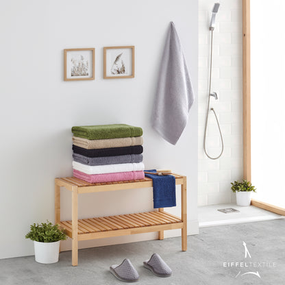 Juego De Toallas De Baño 3 Piezas: Tocador, Lavabo Y Sabana - 100% Algodón, 500 Gr Marino_5