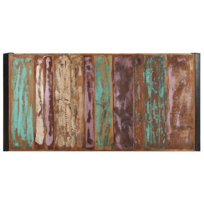 Mesa De Centro De Madera Maciza Reciclada 180x90x40 Cm_1