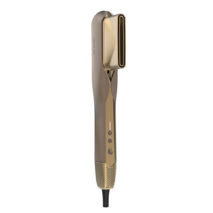Cecotec Plancha De Pelo Con Aire Airlisse 2in1 Forcedry Champagne. 1000w, Flujo De Aire 19,7m/s, 2 Cabezales Imantados_1