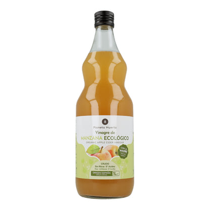 Pack 2x Vinagre de manzana ECO crudo sin filtrar con la madre Planeta Huerto 1L