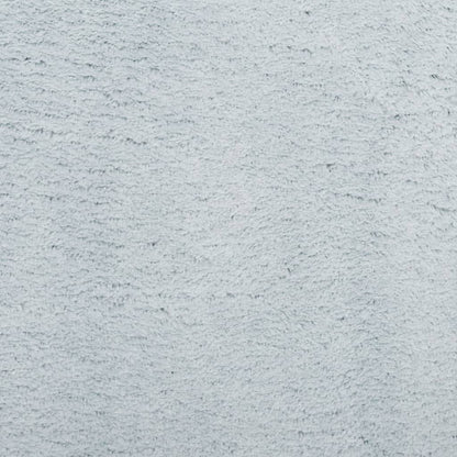 Alfombra De Pelo Corto Suave Lavable Huarte Azul Ø 120 Cm / Vetonek_4
