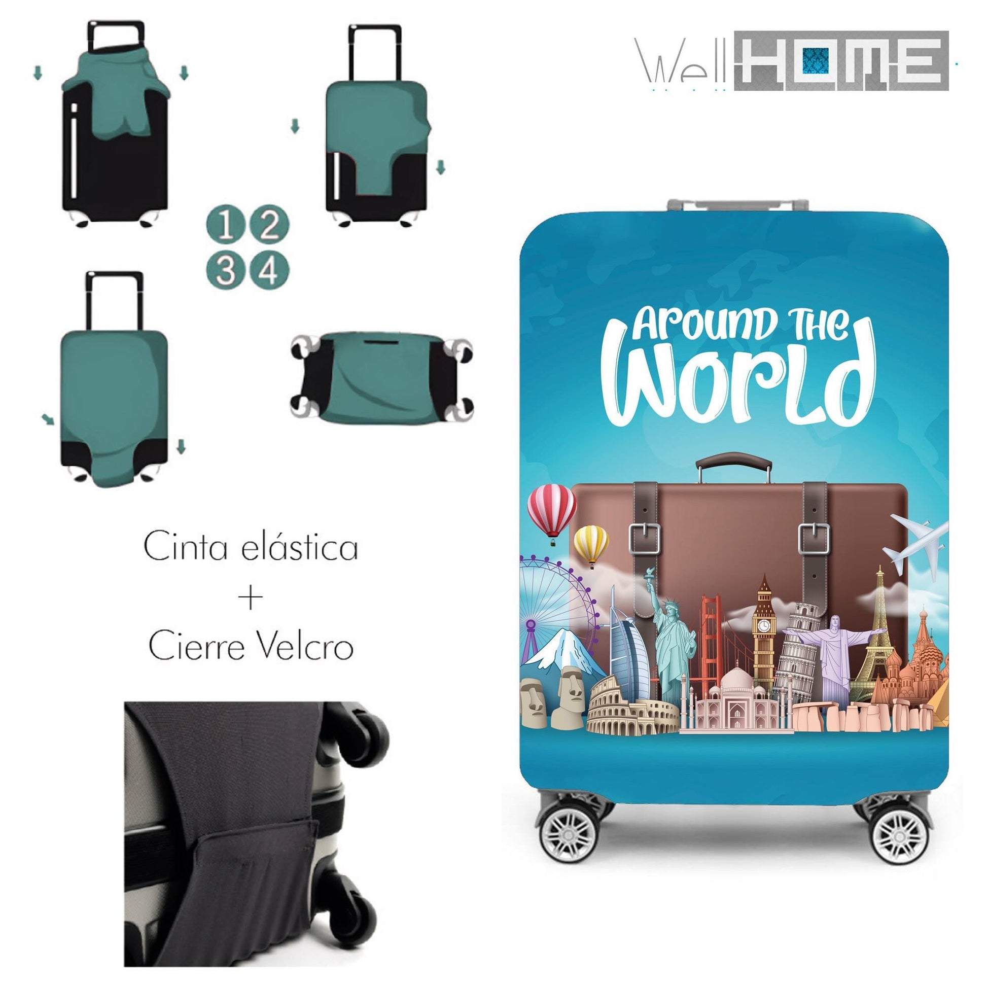 Maleta Trolley 20 around The World: Tu Compañera De Viaje Ideal Y Segura_3