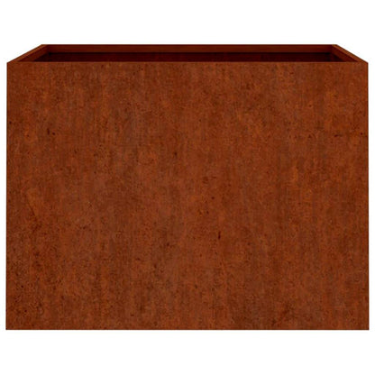 Jardinera De Acero Corten 62x47x46 Cm_4