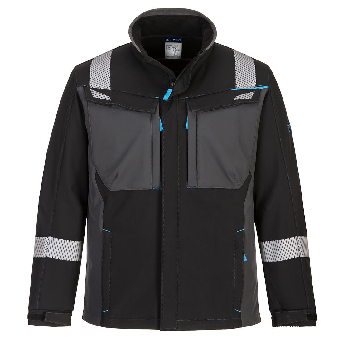 Softshell Wx3 Resistente A La Llama / L / Negro_0
