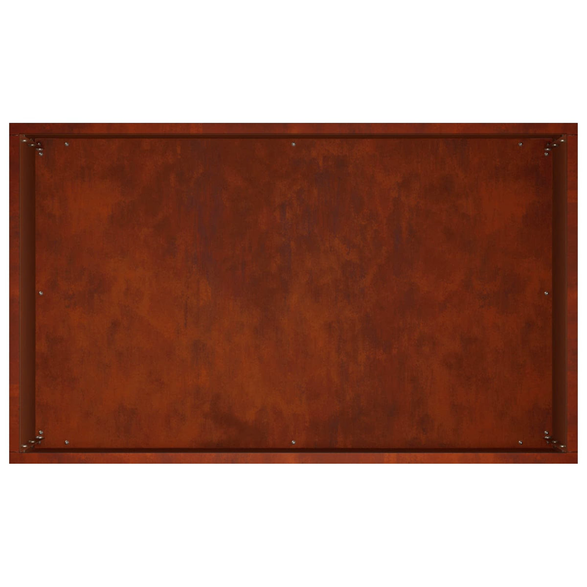 Macetero De Jardín Oxidado 50 X 30 X 50 Cm Acero Oxidado_4