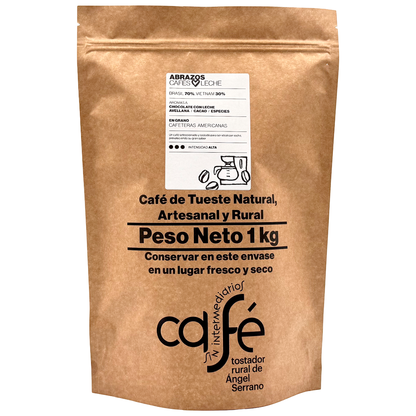 Cafe Sin Intermediarios Café Brasil Abrazos En Grano Para Americana 1 Kg_0
