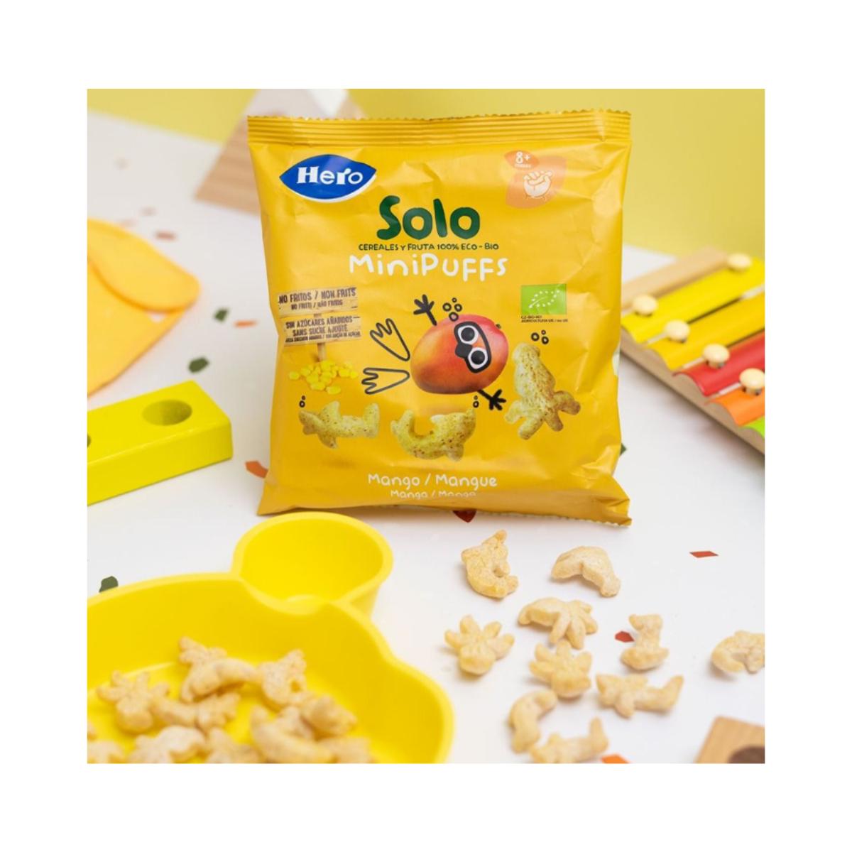 Pack de 7x Eco Mango Snacks 18 g - Hero Solo