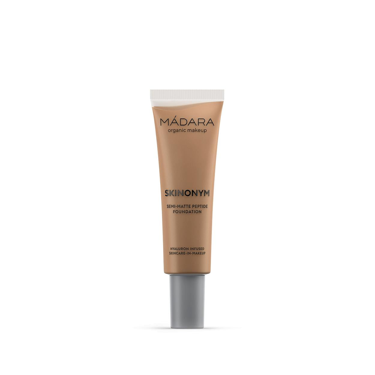 Base Peptídica Semi-Matte Skinonym #70 Caramelo, Mádara 30 ml