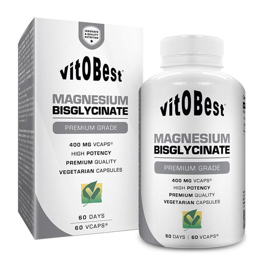 Bisglicinato de Magnésio 60 Cápsulas Vit.O.Best