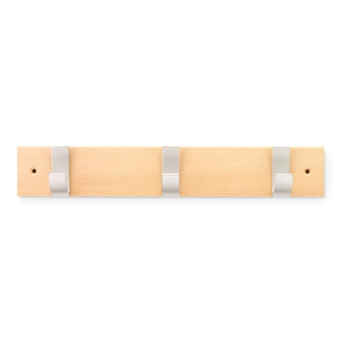 Colgador 3 ganchos Natural