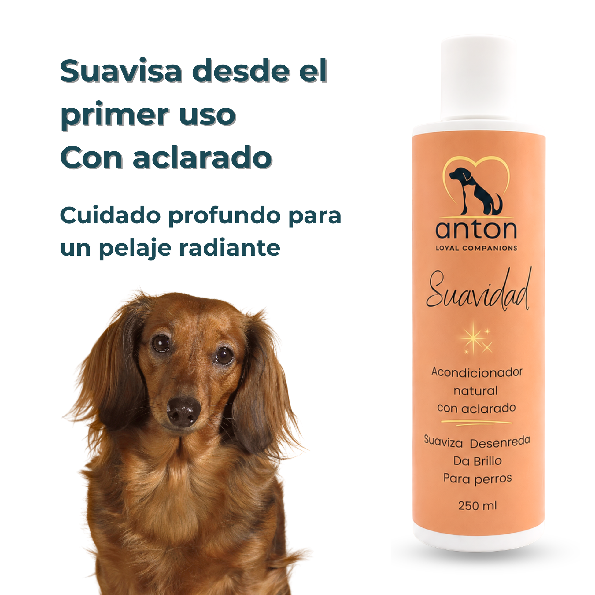 Acondicionador natural para el cuidado del pelaje de perros – Pack 2 x 250 ml_1