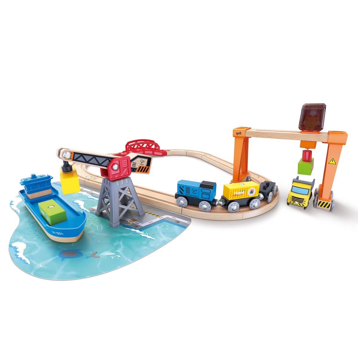 Circuito Tren Lift & Load Harbour Hape_5