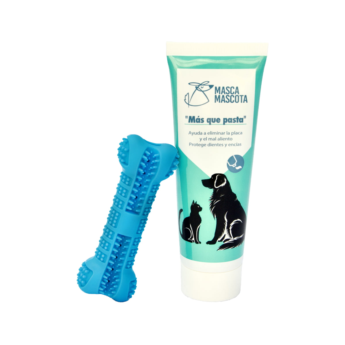 Pack de higiene dental para perros pequeños con hueso Masca mascota 100 g_0