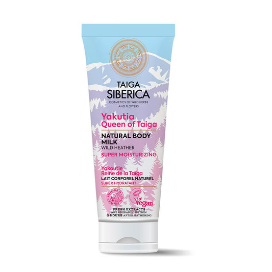 Taiga Natura Siberica Leite Corporal Natural Super Hidratante 200 ml