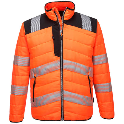 Chaquetas Baffle - Comodidad Y Seguridad / S / Naranja-negro_0