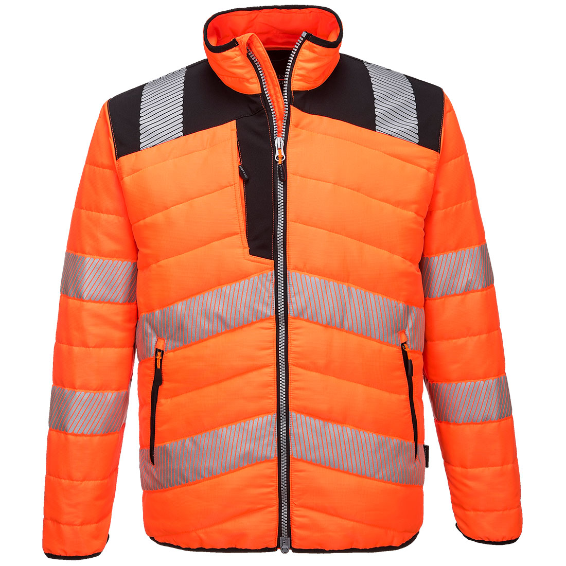 Chaquetas Baffle - Comodidad Y Seguridad / Xl / Amarillo-negro_0