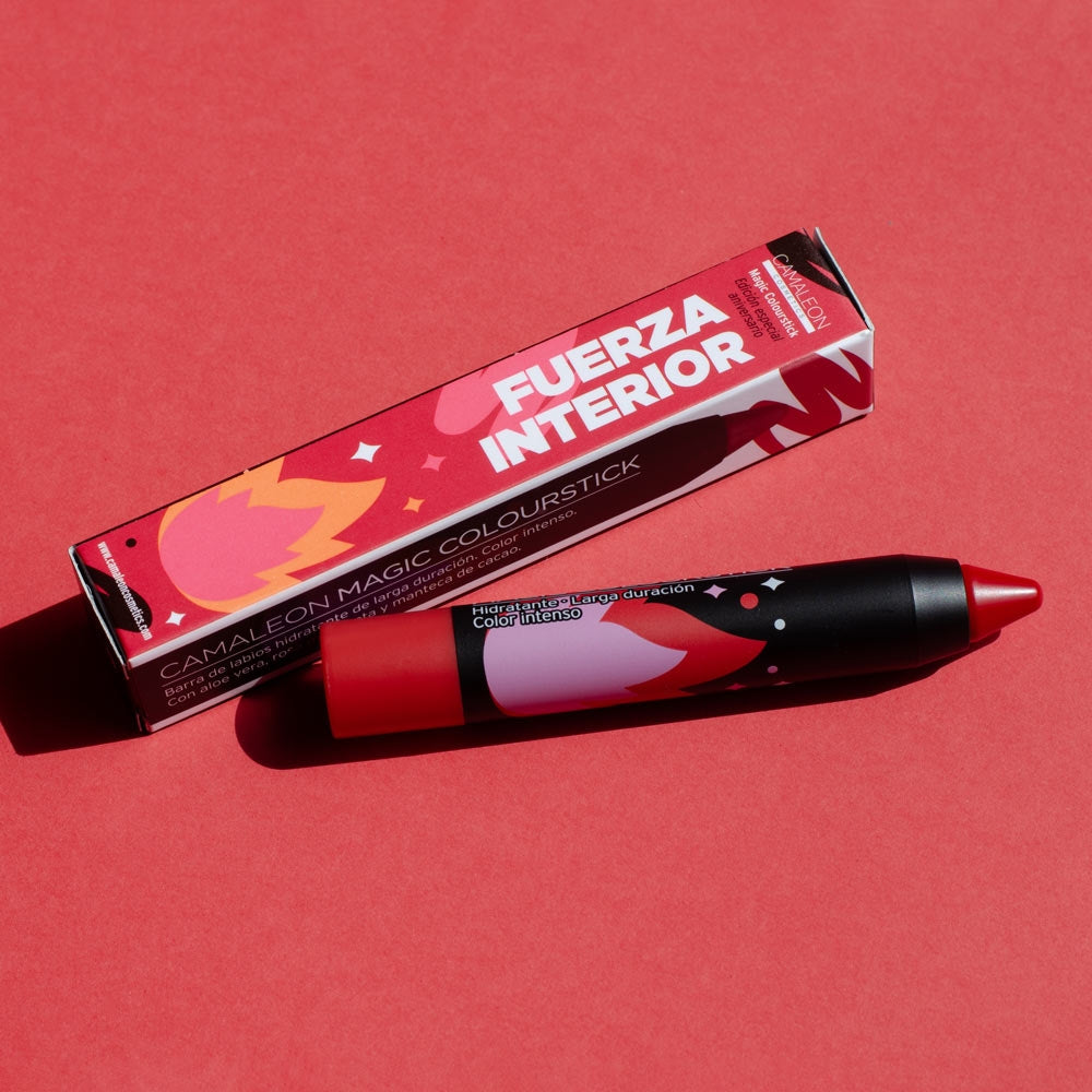 Pintalabios Rojo Magic Colourstick 4g Camaleon Cosmetics_2