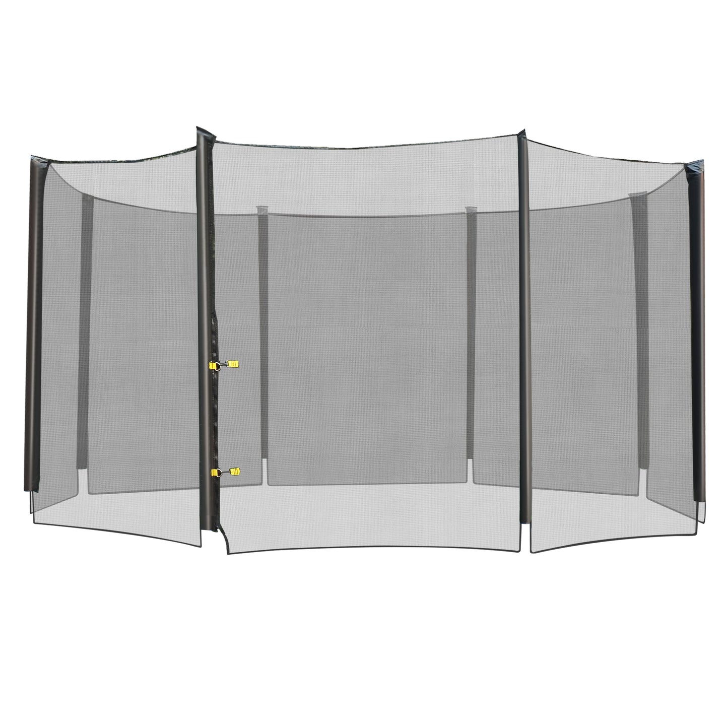 Homcom Red De Seguridad De Reemplazo Para Trampolín Redondo Ø366 Cm Negro_0