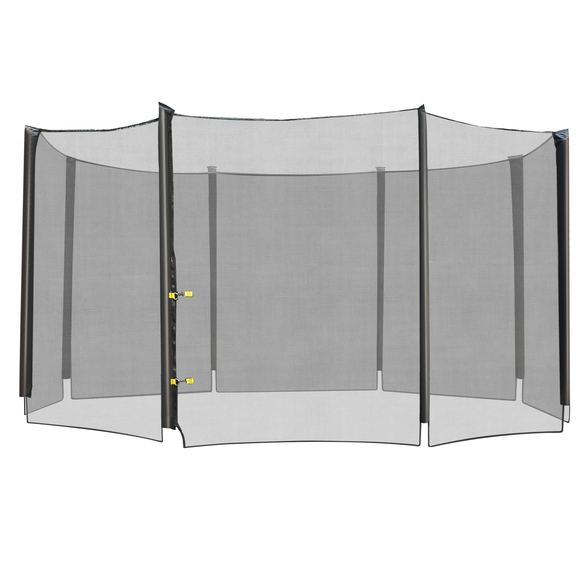 Homcom Red De Seguridad De Reemplazo Para Trampolín Redondo Ø366 Cm Negro_0