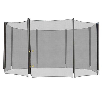 Homcom Red De Seguridad De Reemplazo Para Trampolín Redondo Ø366 Cm Negro_0