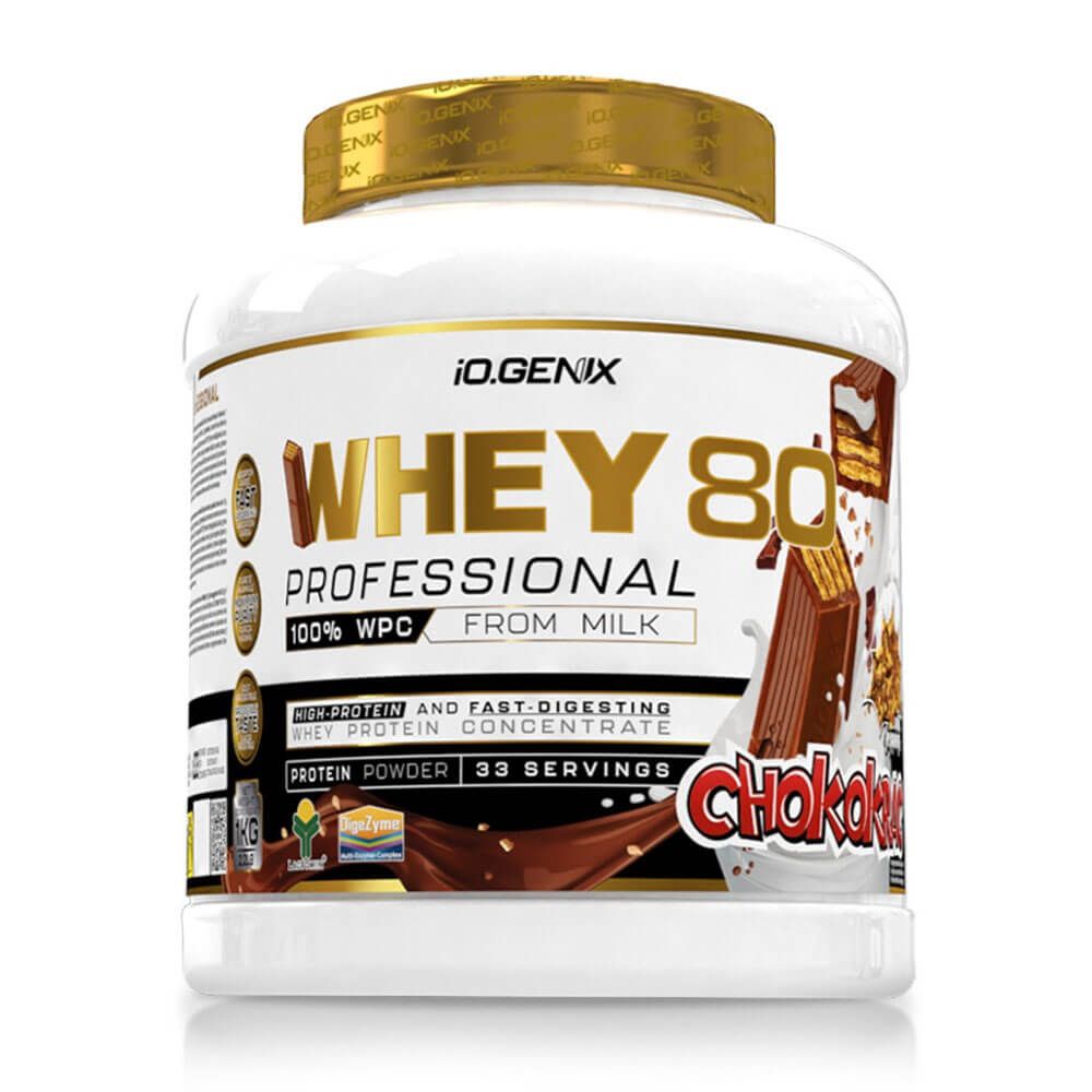 Whey 80 Profesional - 1kg - Chokokrac - Proteina De Suero Whey - Io.genix_0