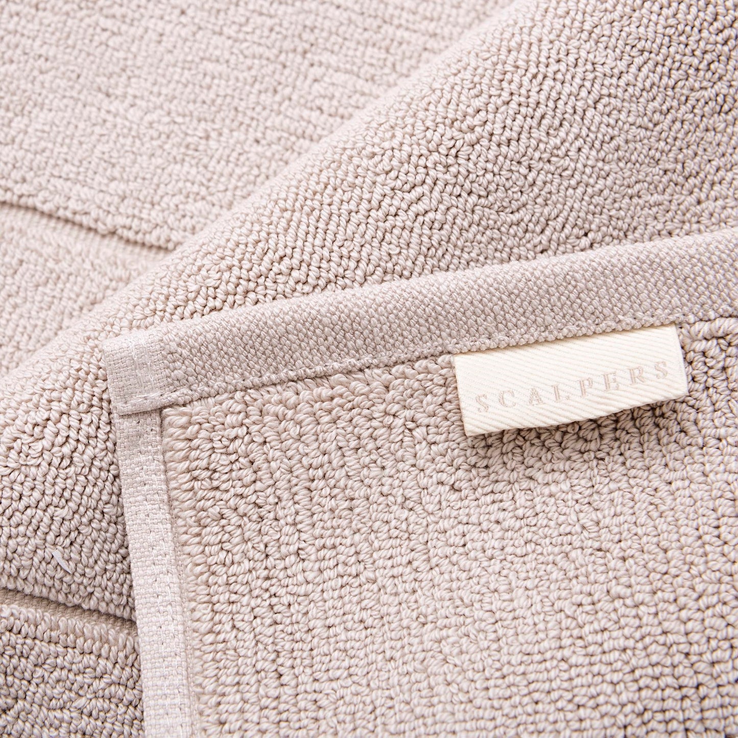 Alfombrilla De Baño 50x80cm 100% Algodón 1450gsm Crudo Scalpers Home_4