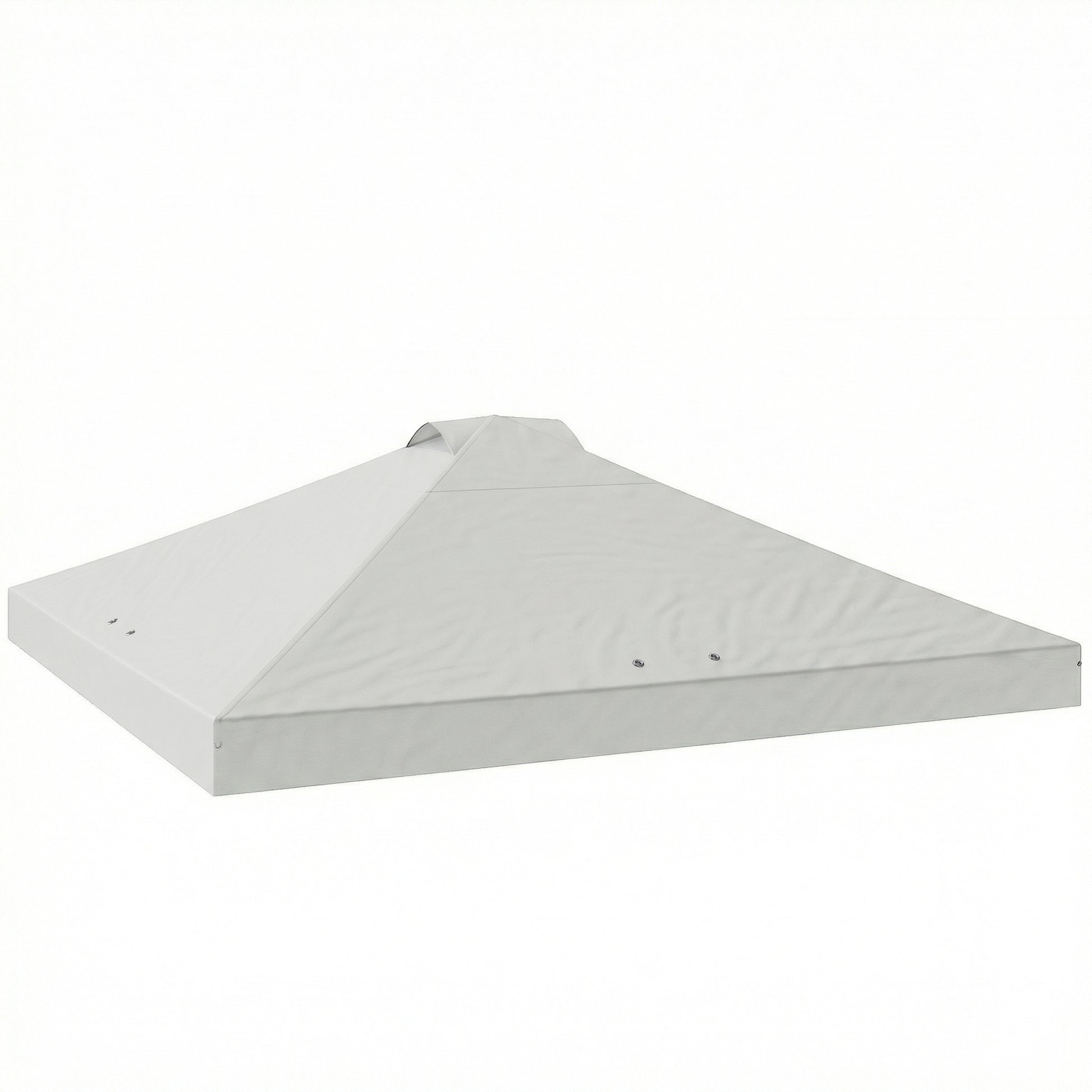 Outsunny Toldo De Pérgola De Recambio 3x3 M Anti-uv50+ Impermeable Blanco_0