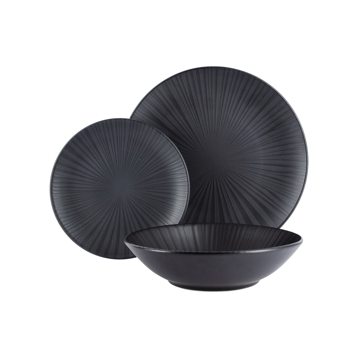 Vajilla 12pzs Plato Llano 26cm Plato Hondo 20cm Plato De Postre 19cm Moods San Ignacio_1